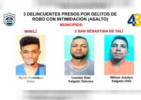 Tras Las Rejas 12 Delincuentes De Alta Peligrosidad En Jinotega TN8 Tv