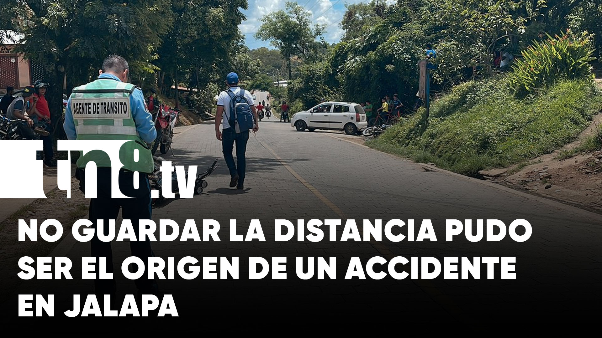 Registran fuerte accidente de tránsito en Jalapa TN8 tv