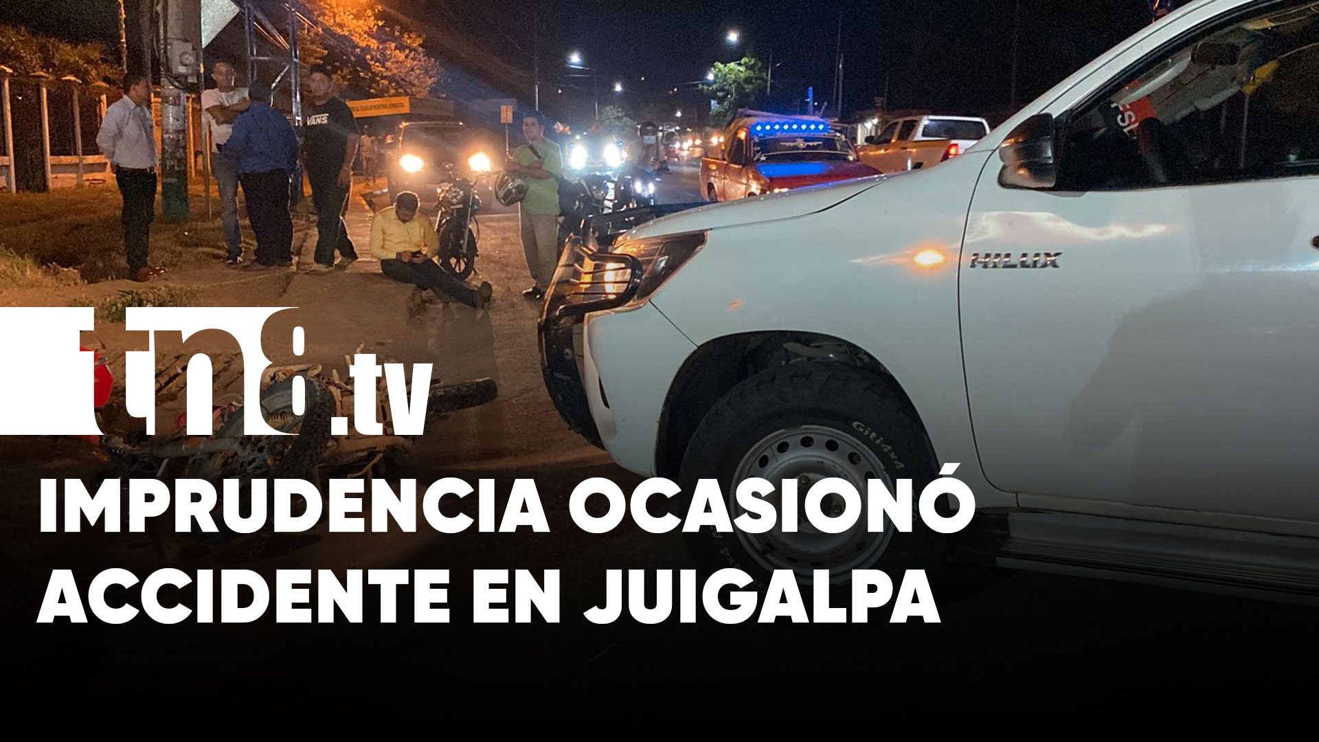 Choque Entre Un Veh Culo Y Motocicleta Deja Tres Lesionados En Juigalpa