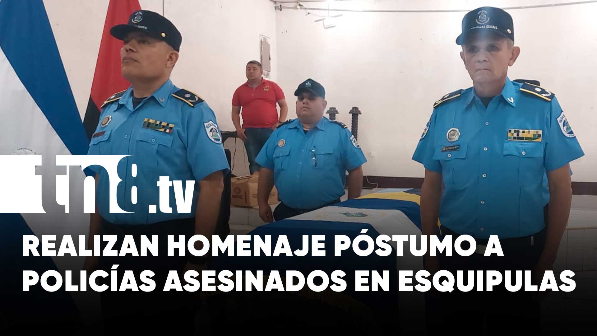 Rinden Homenaje A Polic As Ca Dos En Esquipulas En Cumplimiento Del Su