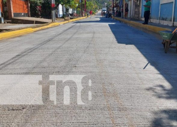 Rivas Inauguran Nueva Calle De Concreto Hidr Ulico En San Juan Del Sur