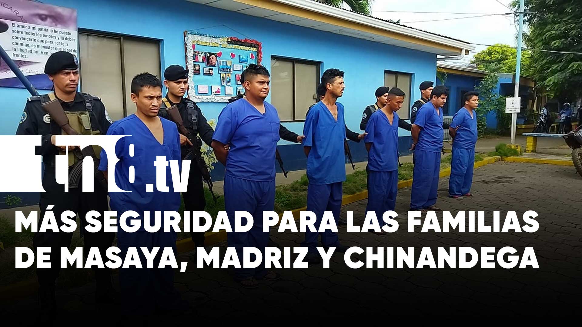 Polic A De Nicaragua Pone Tras Las Rejas A Sujetos En Masaya Madriz Y