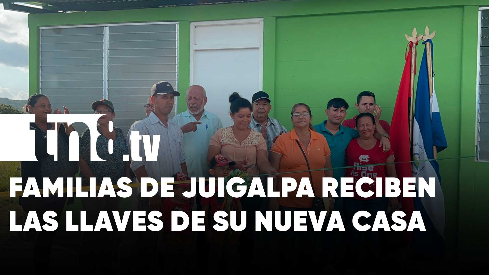 Alcaldía de Juigalpa hizo entrega de 3 viviendas dignas de interés