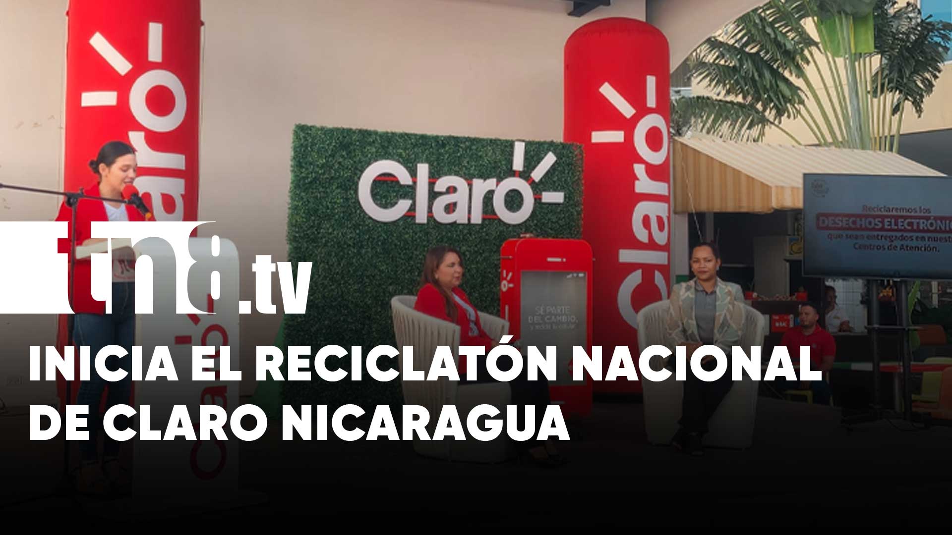 Inicia el Reciclatón de Claro Nicaragua deposita tus desechos