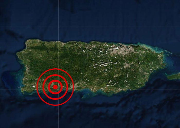 Un nuevo terremoto de 6,0 vuelve a sacudir Puerto Rico