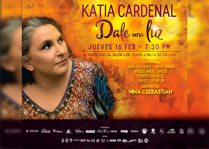 katia cardenal, teatro nacional ruben dario, musica, nicaragua, managua, 