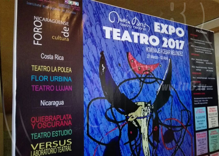 nicaragua, teatro, conmemoracion, expo 2017,
