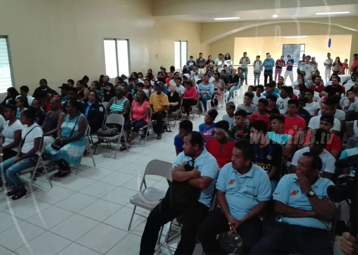 nicaragua, juventud sandinista, bluefields, alcalde y vicealcaldesa, respaldo,