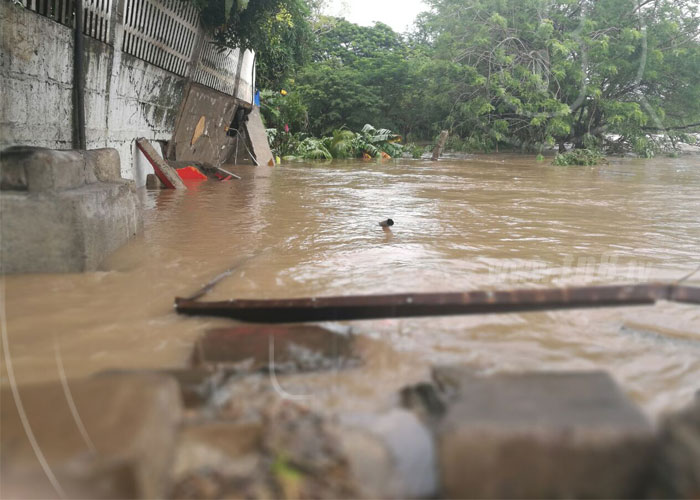 nicaragua, rio malacatoya, crecida, tipitapa, afectaciones por lluvias,