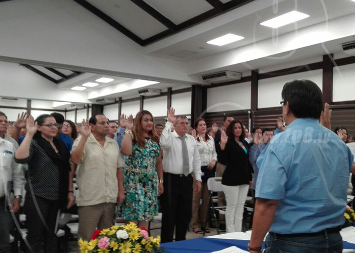 nicaragua, consejo supremo electoral, juramentacion, credenciales, magistrados,
