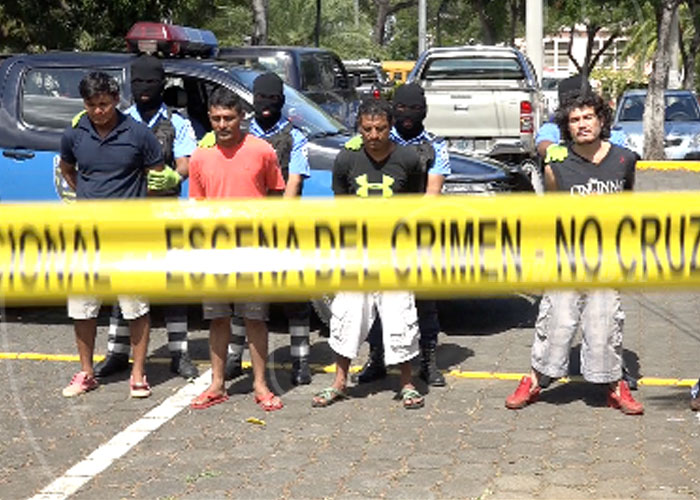 nicaragua, policia nacional, detenidos, incautacion, informe,