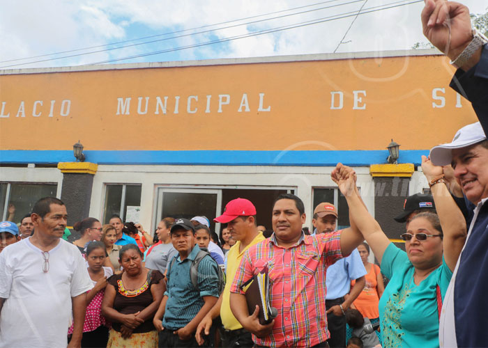 nicaragua, siuna, alcaldia, traspaso de mando, concejo municipal,