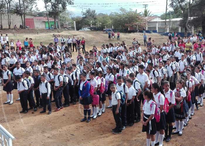 nicaragua, educacion, jalapa, ano escolar 2018, estudiantes,