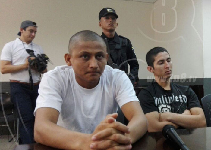 nicaragua, audiencia inicial, robo con intimidacion, chiquilistagua, delincuencia,