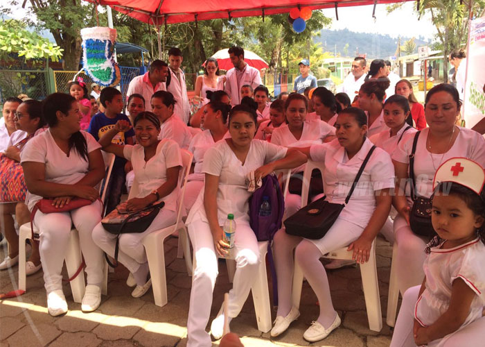 nicaragua, hospital primario de jalapa, salud, jornada, vacunacion, nueva segovia,
