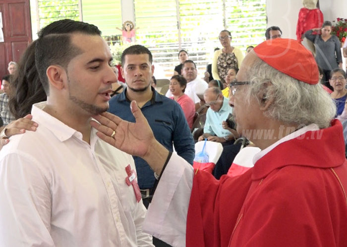 nicaragua, managua, cardenal leopoldo brenes, pide al espiritu santo, para que llegue la paz,