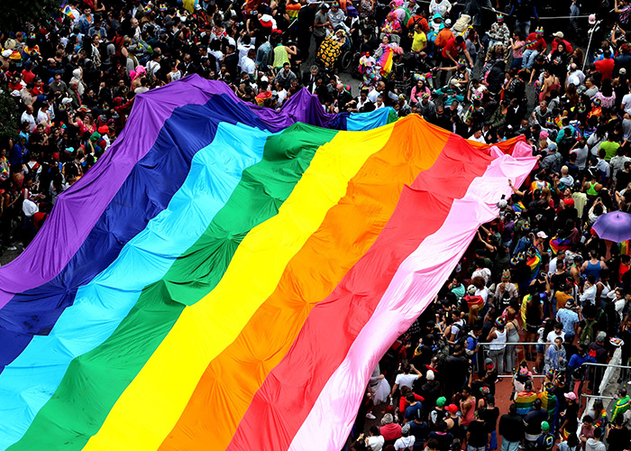 brasil, desfile, comunidad lgtn, derechos de los gays y lesbianas, 