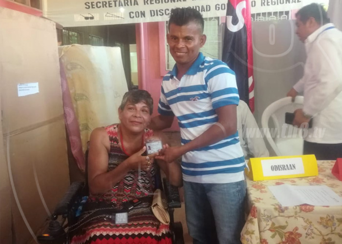 nicaragua, carnet, discapacidad, bilwi, caribe norte,