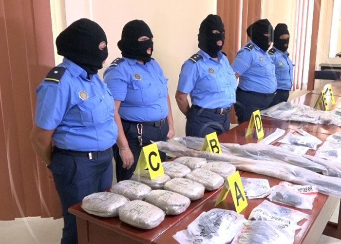 nicaragua, policia nacional, droga, robo, arresto, delincuencia, managua,