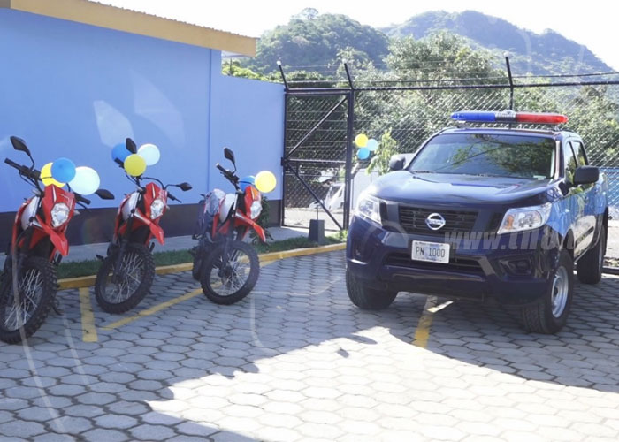 nicaragua, estacion policial, san ramon, matagalpa, seguridad, construccion,