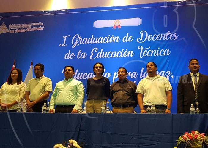 nicaragua, inatec, tecnologico, docentes, graduacion, educacion,