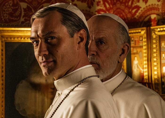 hbo, cine, jude law, the new pope, 