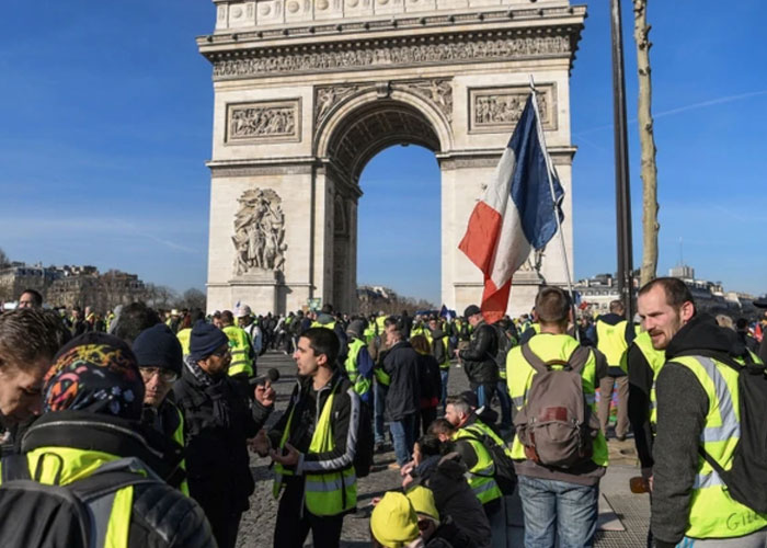 francia, paris, chalecos amarillos, protestas, 