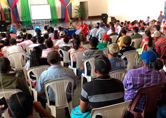 Pobladores de Jalapa participan de encuentro municipal sobre la ley 985