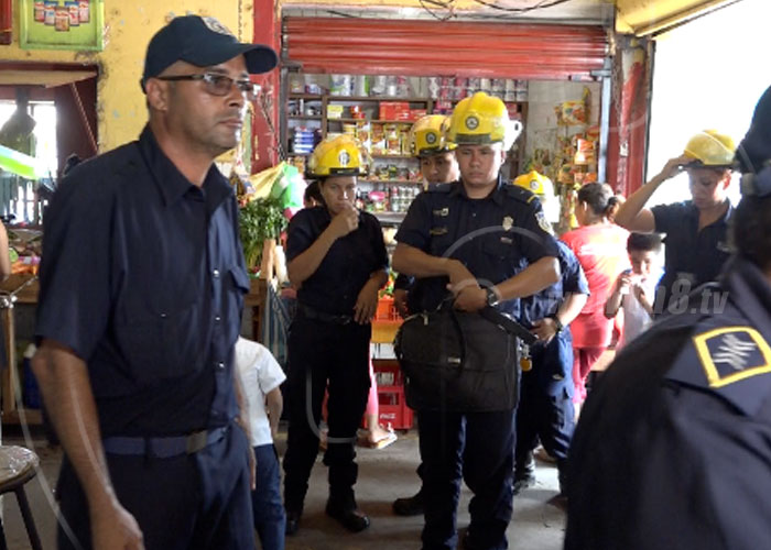 nicaragua, mercado, san judas, inspeccion, bomberos, 