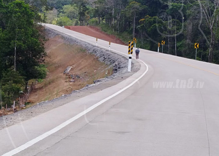 Nueva Carretera en la Costa Caribe de Nicaragua