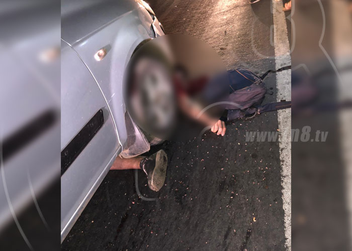 Adolescente muere debajo de las llanatas de un vehiculo en Chinandega