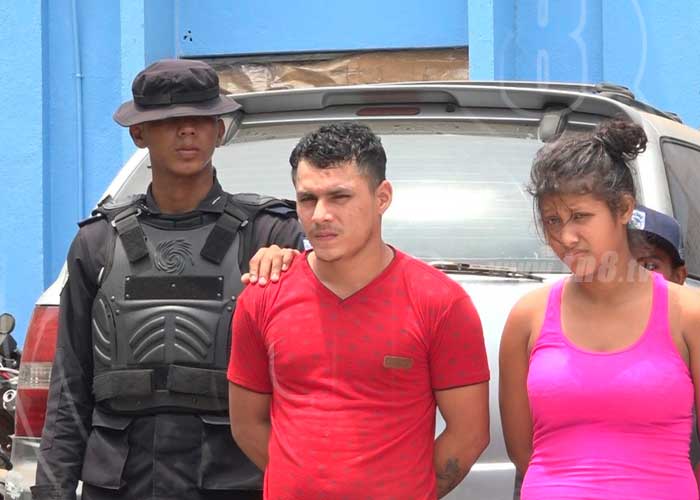 Policia Nacional detiene a sujetos implicados en diferentes delitos en Chinandega