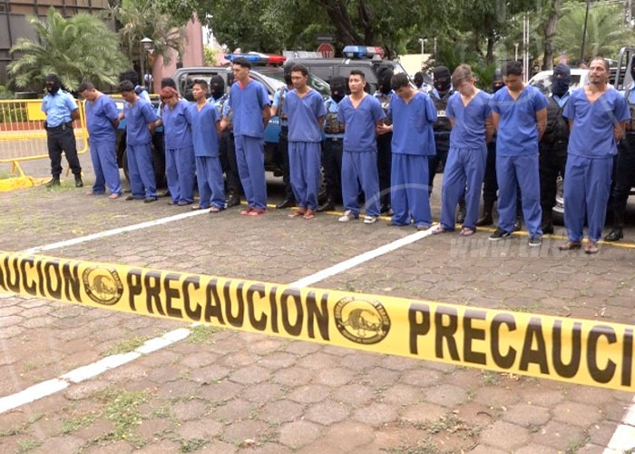 nicaragua, policia, seguridad, captura, delincuencia, crimen,