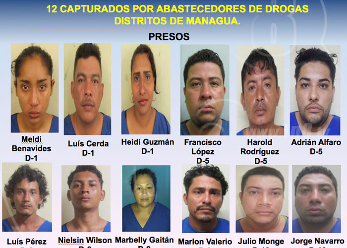 nicaragua, policia nacional, captura, delincuencia, asesinato, ticuantepe,