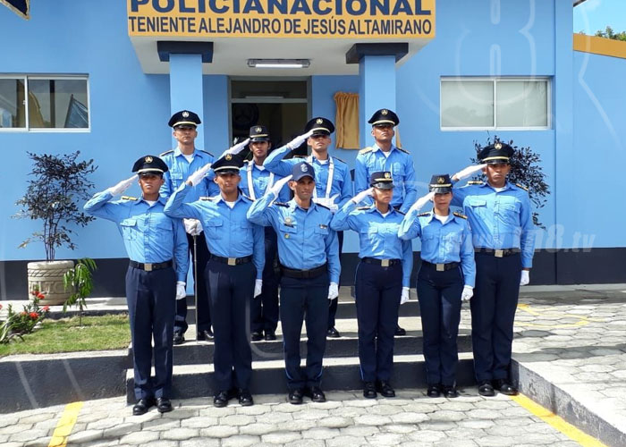 nicaragua, delegacion policial, la concordia, jinotega, seguridad, teniente altamirano,