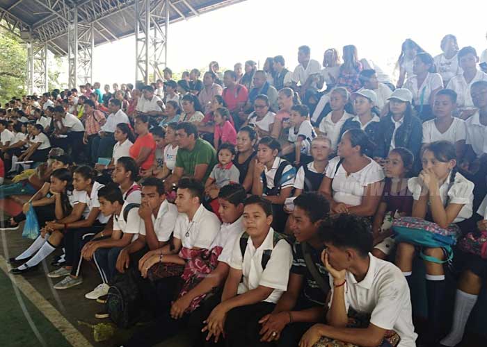 Colegios de Tipitapa participaron en Liga Municipal del Conocimiento Vial.