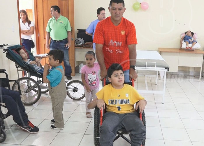 nicaragua, discapacidad, ninez, todos con voz, silla de ruedas,