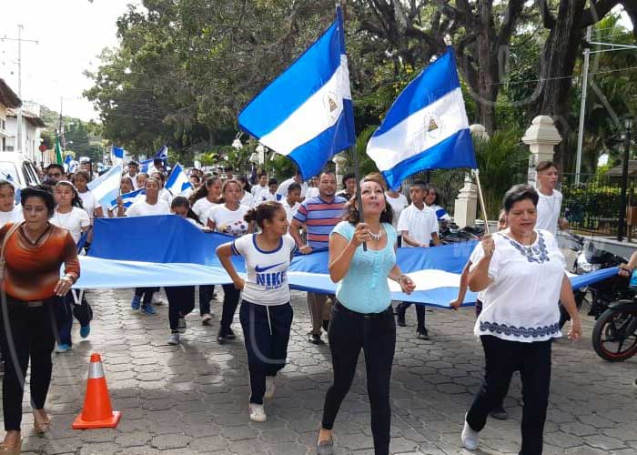 nicaragua, maraton, azul blanco y azul, fiesta patria, ocotal,