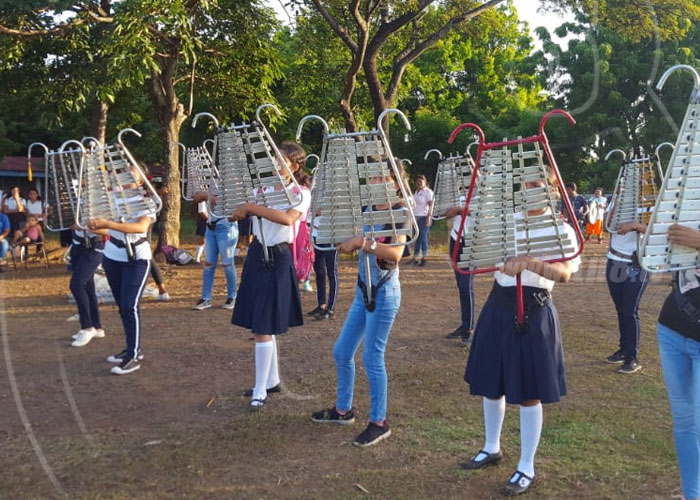 nicaragua, educacion, nandaime, instrumento musical, colegio,
