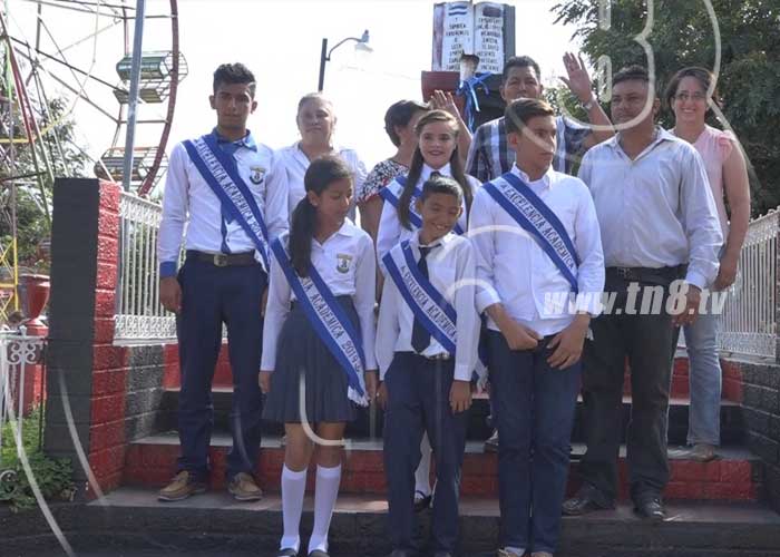 Municipios de Matagalpa recibieron la Antorcha de la Libertad.