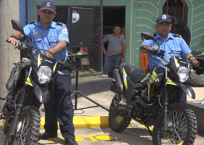 nicaragua, paiwas, estacion policial, seguridad ciudadana, policia,