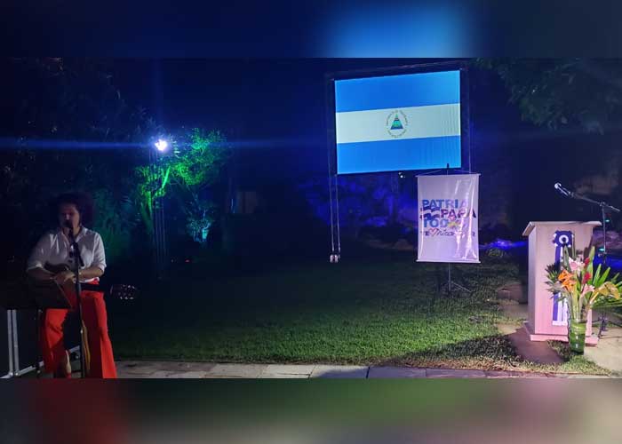 Conmemoran las Fiestas Patrias de Nicaragua en Brasilia. 