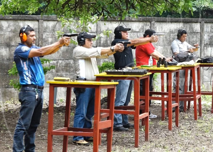 nicaragua, tiro, granada, policia, competencia, torneo,