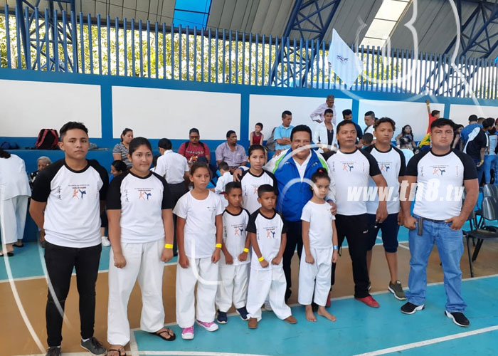 nicaragua, ticuantepe, karate do, sexto campeonato, polideportivo, 