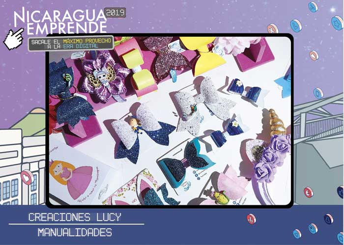 nicaragua, nicaragua emprende 2019, creaciones lucys, accesorios infantiles, 