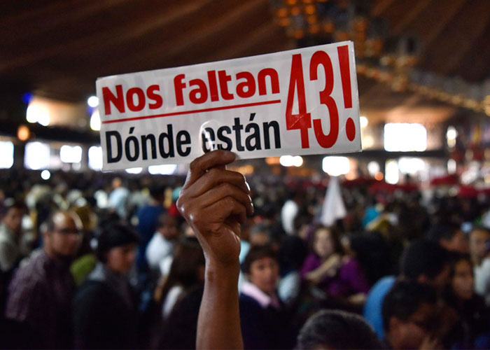 america latina, mexico, normalistas desaparecidos, basilica de guadalupe, gobierno, investigaciones, 