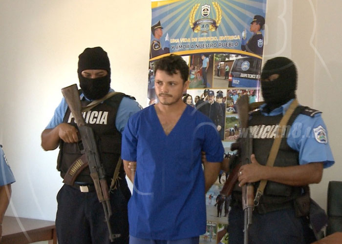 nicaragua, secuestro, chontales, padre, policia, captura,