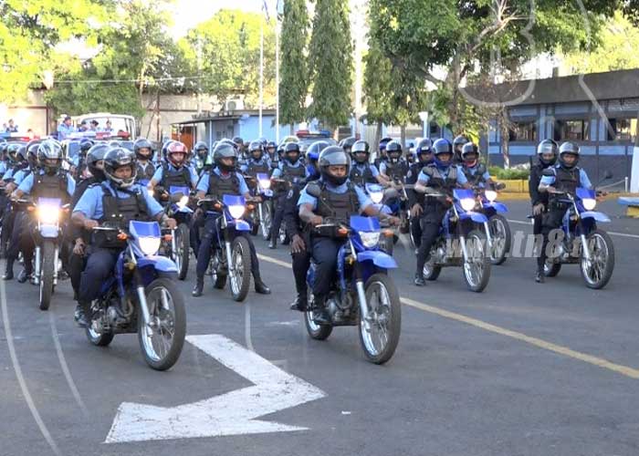 nicaragua, policia nacional, patrullaje, delincuentes, detenciones, delincuencia managua, 