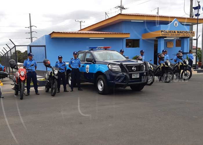 nicaragua, policia, salvador allende, estacion policial, seguridad,