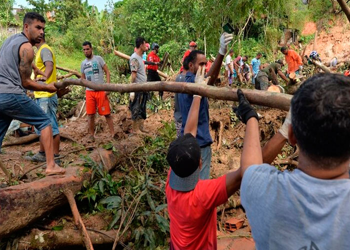 acumulacion, lluvias, afectados, muertos, desaparecidos, brasil, victimas, casos, ayuda, equipos de rescate 